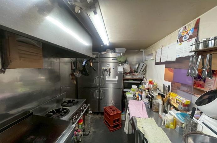 【江東区】亀戸駅徒歩1分／集客力◎／駅前好立地／厨房施設充実／ハンバーガー居抜き物件！